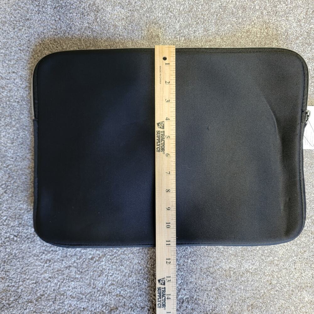 Targus‎ Laptop Sleeve Case Zip Up Black  NWT 15.6 in laptop - Picture 3 of 5